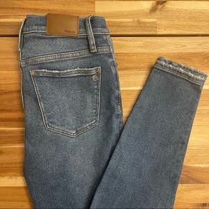 Madewell 9" High Rise Skinny Denim | Size 29